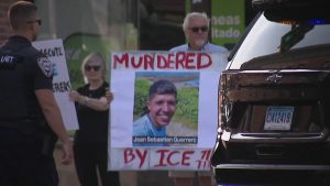 Middletown Protestors Rally Against Ice