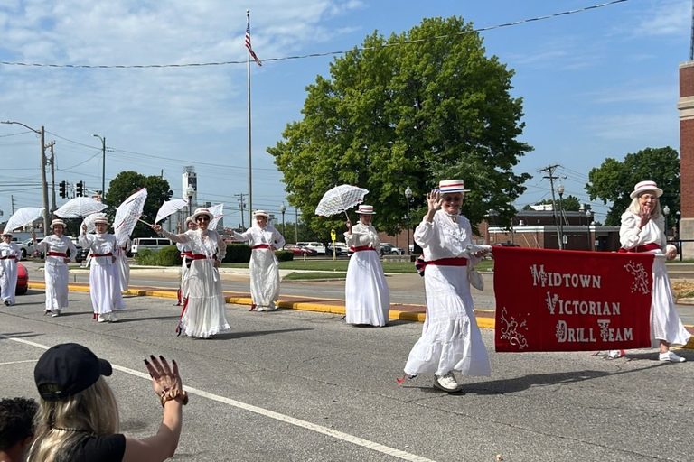 Midtown Victorian Drill Team Prepares For 4Th Of July Parade