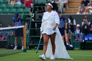 Naomi Osaka Advances At Wimbledon