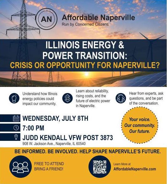 Naperville Publication Thanks Sponsors