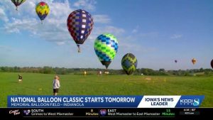 National Balloon Classic In Indianola Iowa