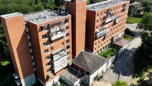 New Albany S Parkview Tower Demolition Begins