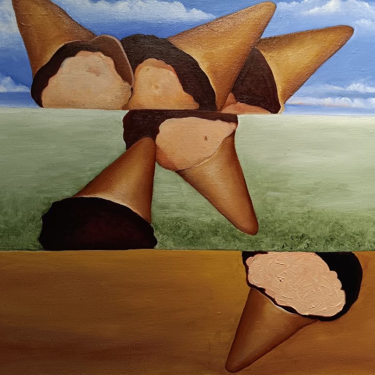 New Haven Artist S Ice Cream Cones