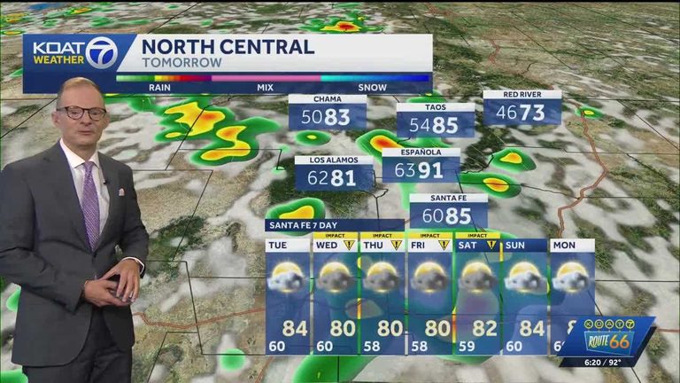 New Mexico Faces Increasing Monsoon Storms Flood Threats