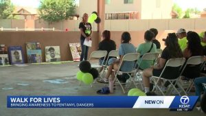 New Mexico Families Walk To Honor Loved Ones Lost To Fentanyl
