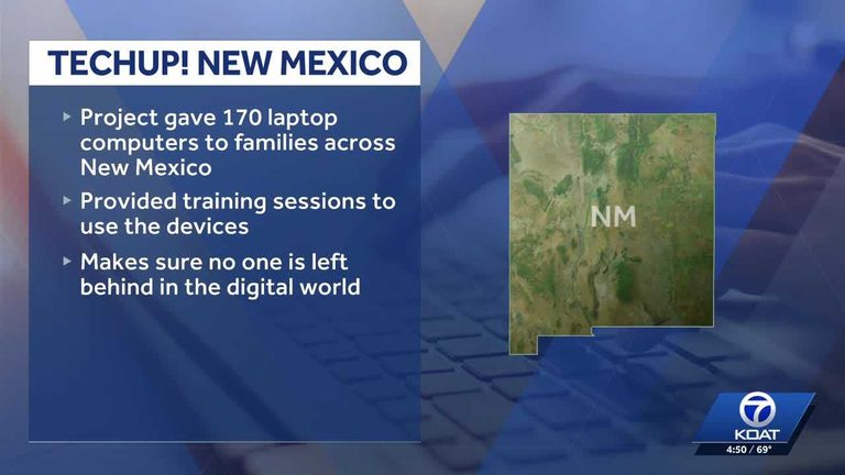 New Mexico Program Delivers Laptops To Families