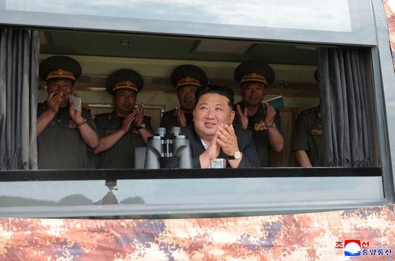 North Korea Tests Naval Destroyer