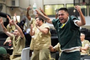 Nyc Mayor Watches World Cup With Rikers Inmates