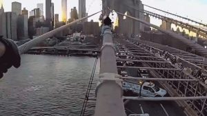 Nypd Rescues Woman From Brooklyn Bridge