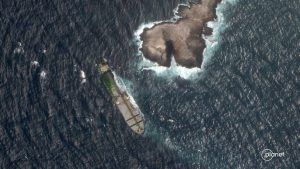 Oil Spill Off Oman Coast