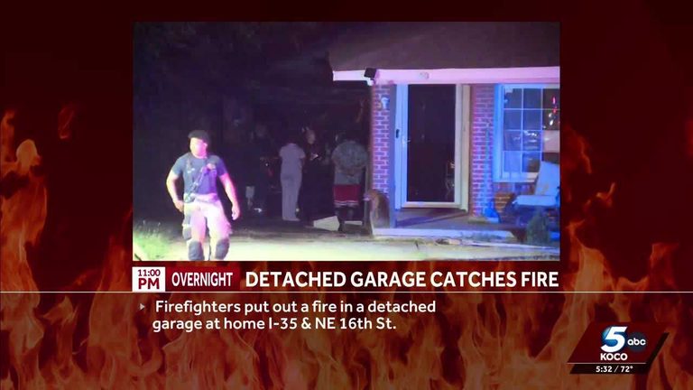 Okc Home Hit By Two Fires