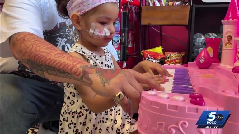 Oklahoma Community Rallies Around 3 Year Old With Cancer