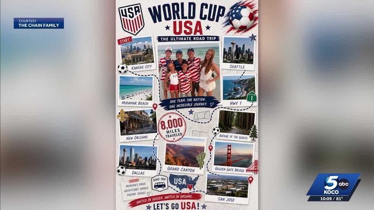 Oklahoma Family Travels Us For World Cup