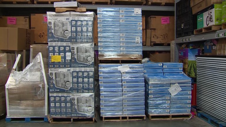 Oklahoma Salvation Army Distributes Fans