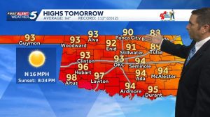 Oklahoma Sees Brief Break In Heat