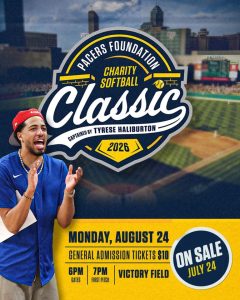 Pacers Tyrese Haliburton To Captain Charity Softball Classic