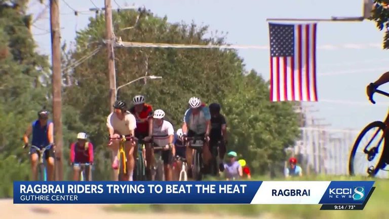 Perry Prepares For Ragbrai Riders