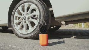 Portable Tire Inflator For Emergency Use