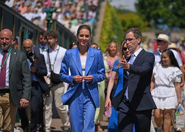 Princess Kate Watches British Tennis Hopeful