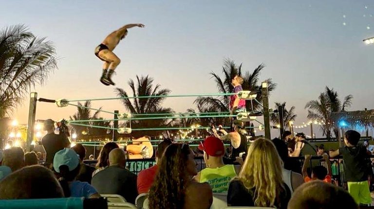 Pro Wrestling Comes To Nj Beach