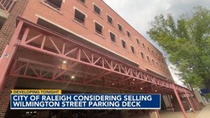 Raleigh Parking Deck Sale