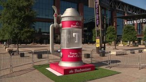 Rangers Budweiser Attempt World Record