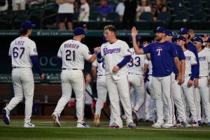 Rangers Lead Al West