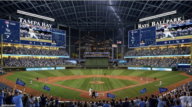 Rays Proposed Tampa Stadium