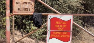 Red Flag Warnings Activate No Parking Rule