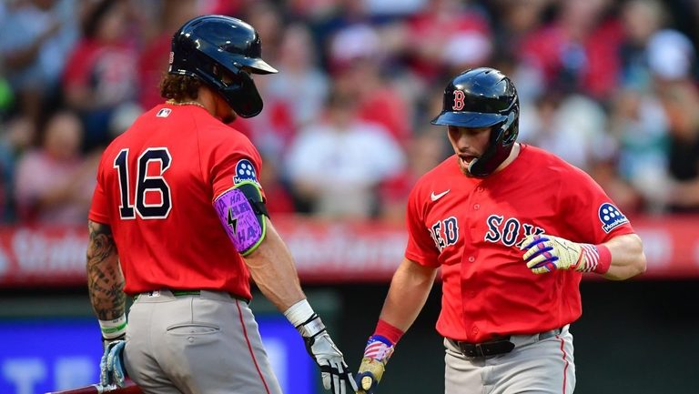 Red Sox Sweep Angels Gain Ground In Al Wild Card