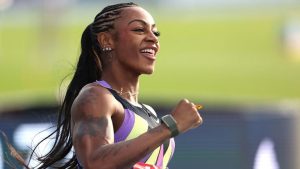 Richardson Wins 100M