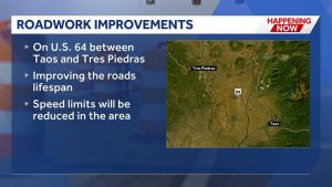 Road Work Underway On Highway 64