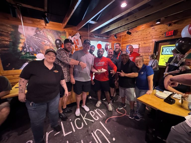 Rockwall Coaches Compete In Rib Eating Challenge