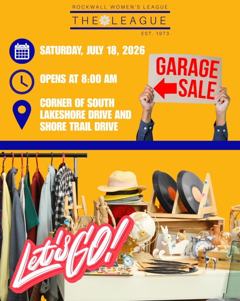 Rockwall Women S League Hosts Garage Sale