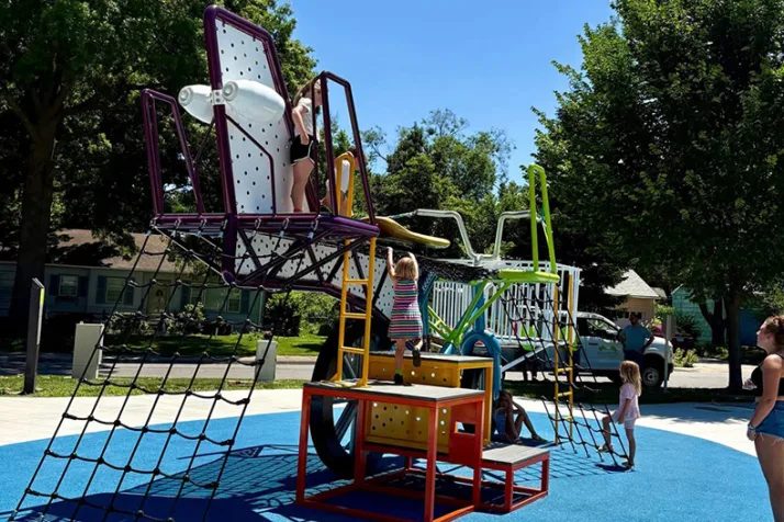 Roeland Park S Mighty Bike Sculpture Opens