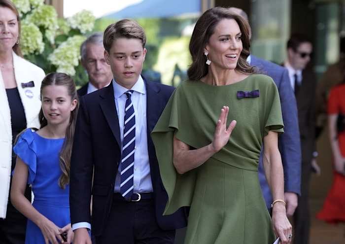 Royal Family Attends Wimbledon Final