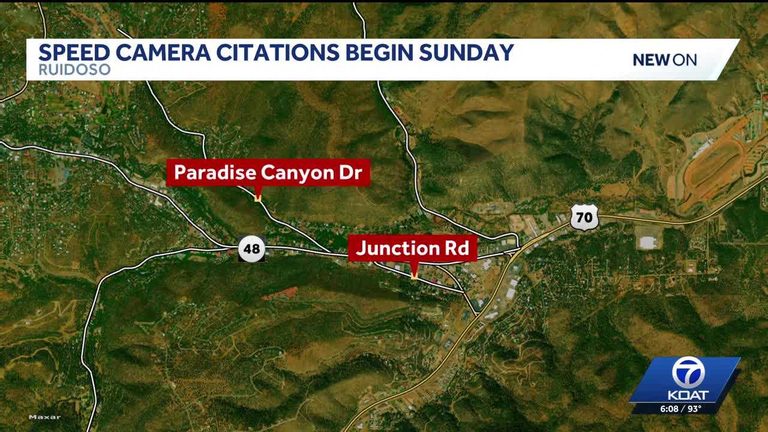 Ruidoso Speed Cameras