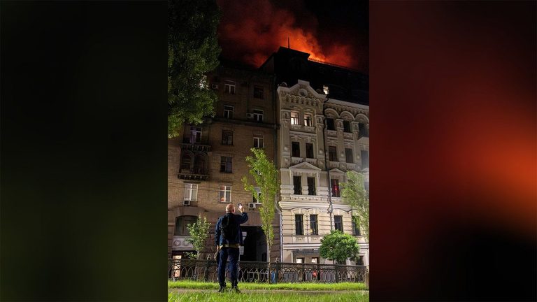 Russia Launches Massive Strike On Ukraine