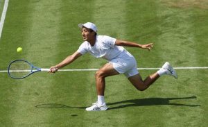 Safiullin Mochizuki Advance At Wimbledon