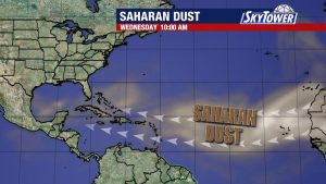 Saharan Dust Brings Poor Air Quality To Florida
