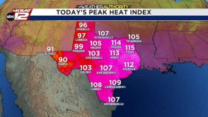 San Antonio Expects First 100 Degree Day Of 2026