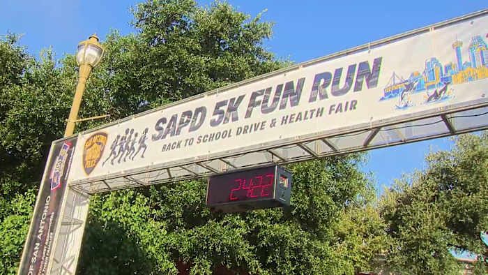 San Antonio Fun Run Collects School Supplies