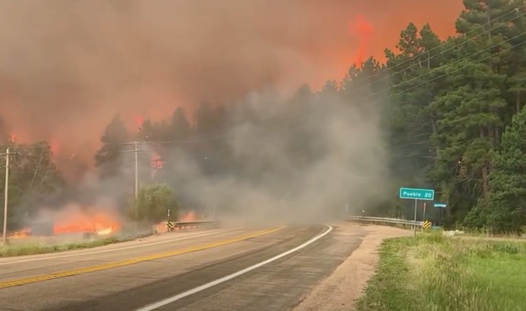 San Juan National Forest Fire