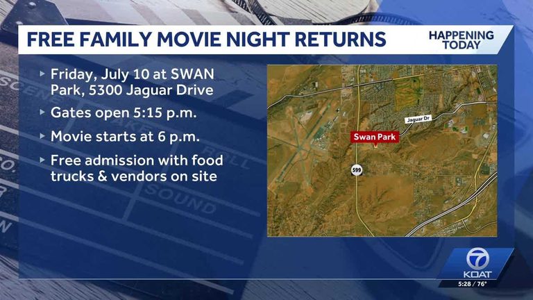 Santa Fe Hosts Free Summer Movie Night