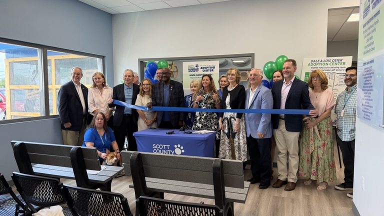 Scott County Humane Society Opens New Adoption Center