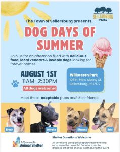 Sellersburg Hosts Dog Days Of Summer Event