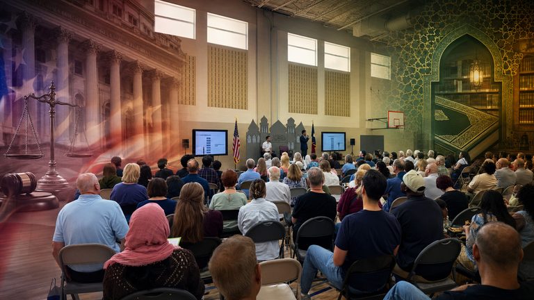 Sharia Law Discussion At Plano Mosque
