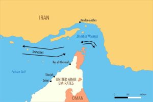 Ship Runs Aground In Strait Of Hormuz