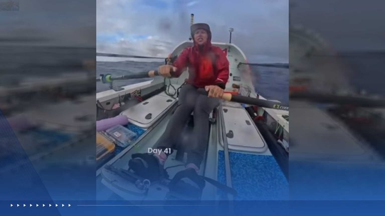 Solo Rower Nears Record