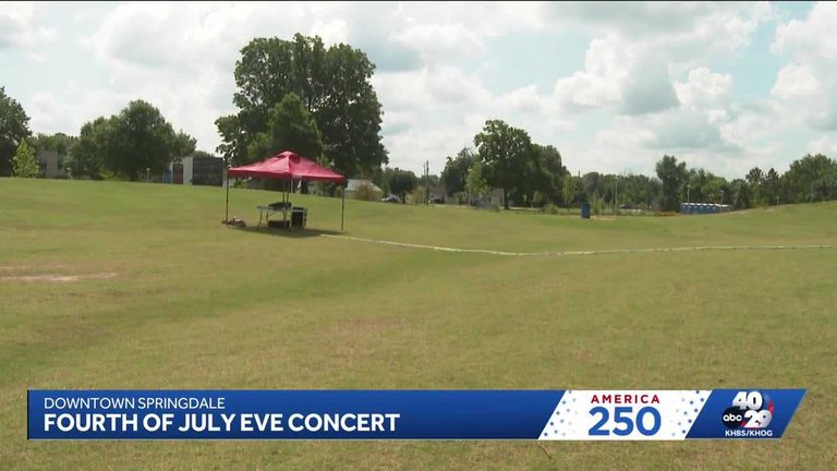 Springdale Hosts First Ever Fourth Of July Eve Concert